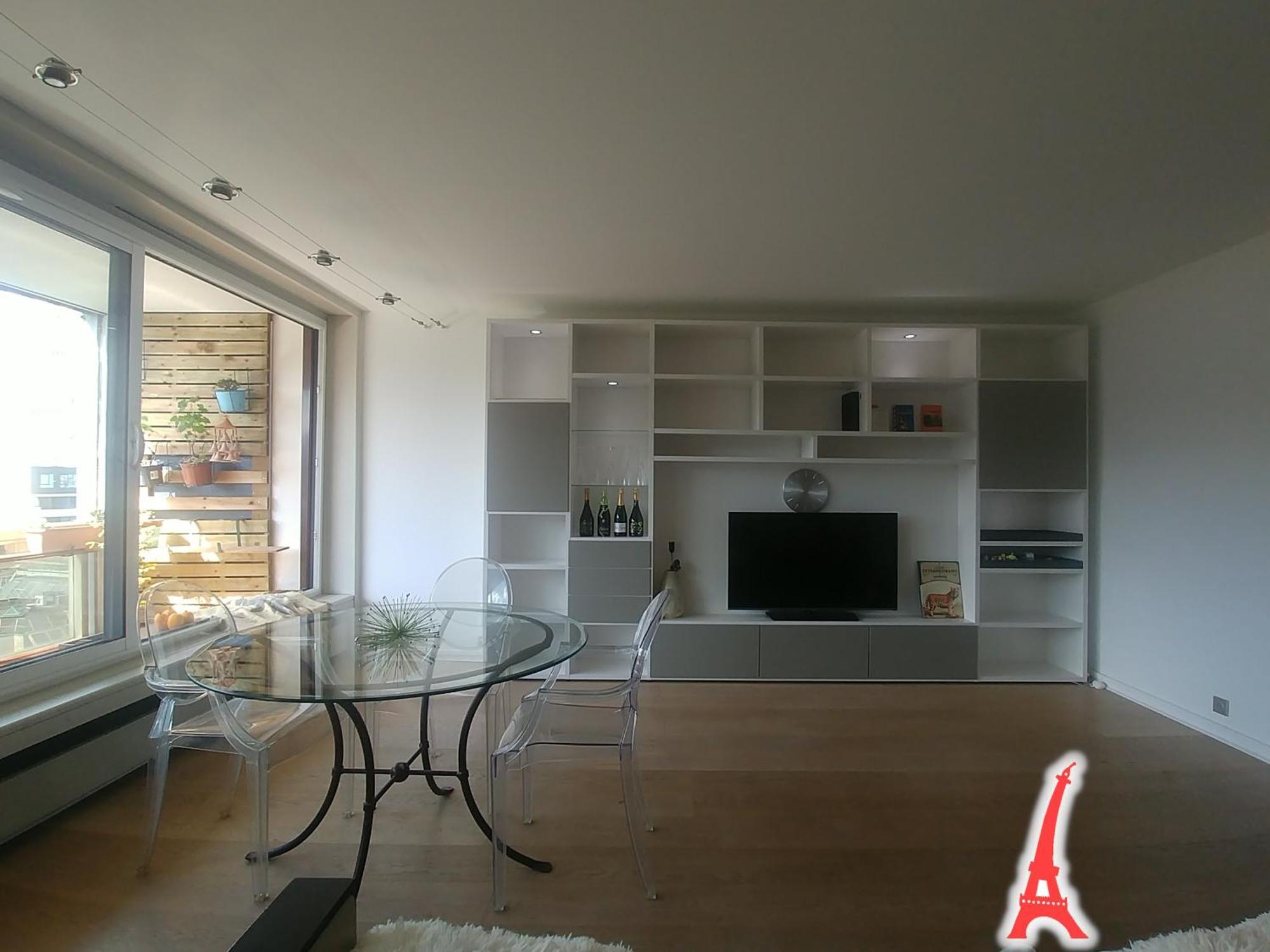 Apartment Tour Eiffel Two-bathroom Two-bedroom Loggia Spacious Quiet Brand-new